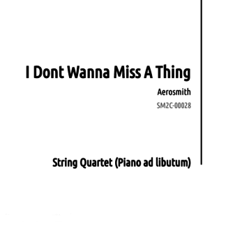 I Dont Wanna Miss A Thing - Aerosmith